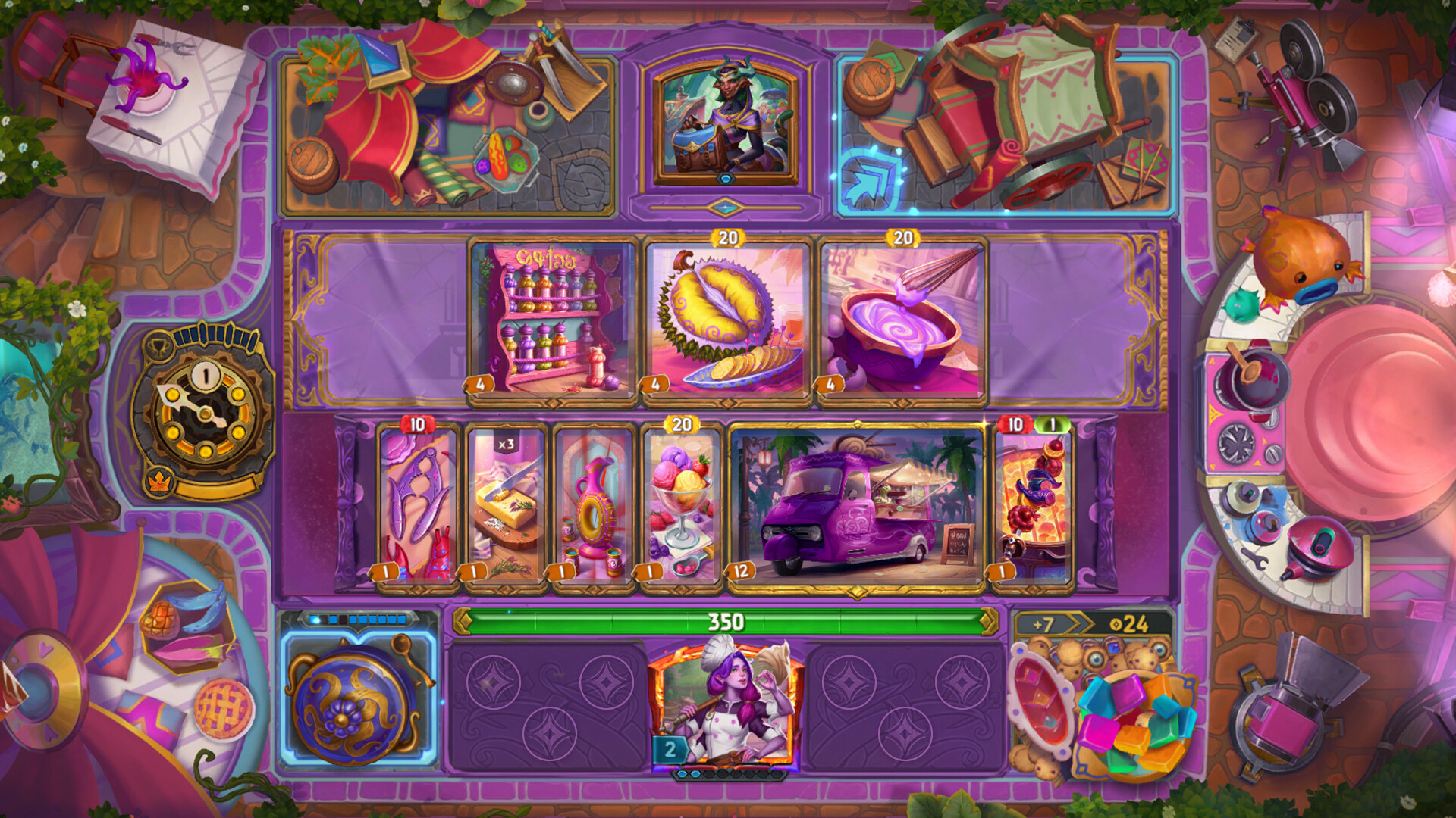 The Bazaar - Celebrity Chef Warrior Mom Expansion Screenshot 3