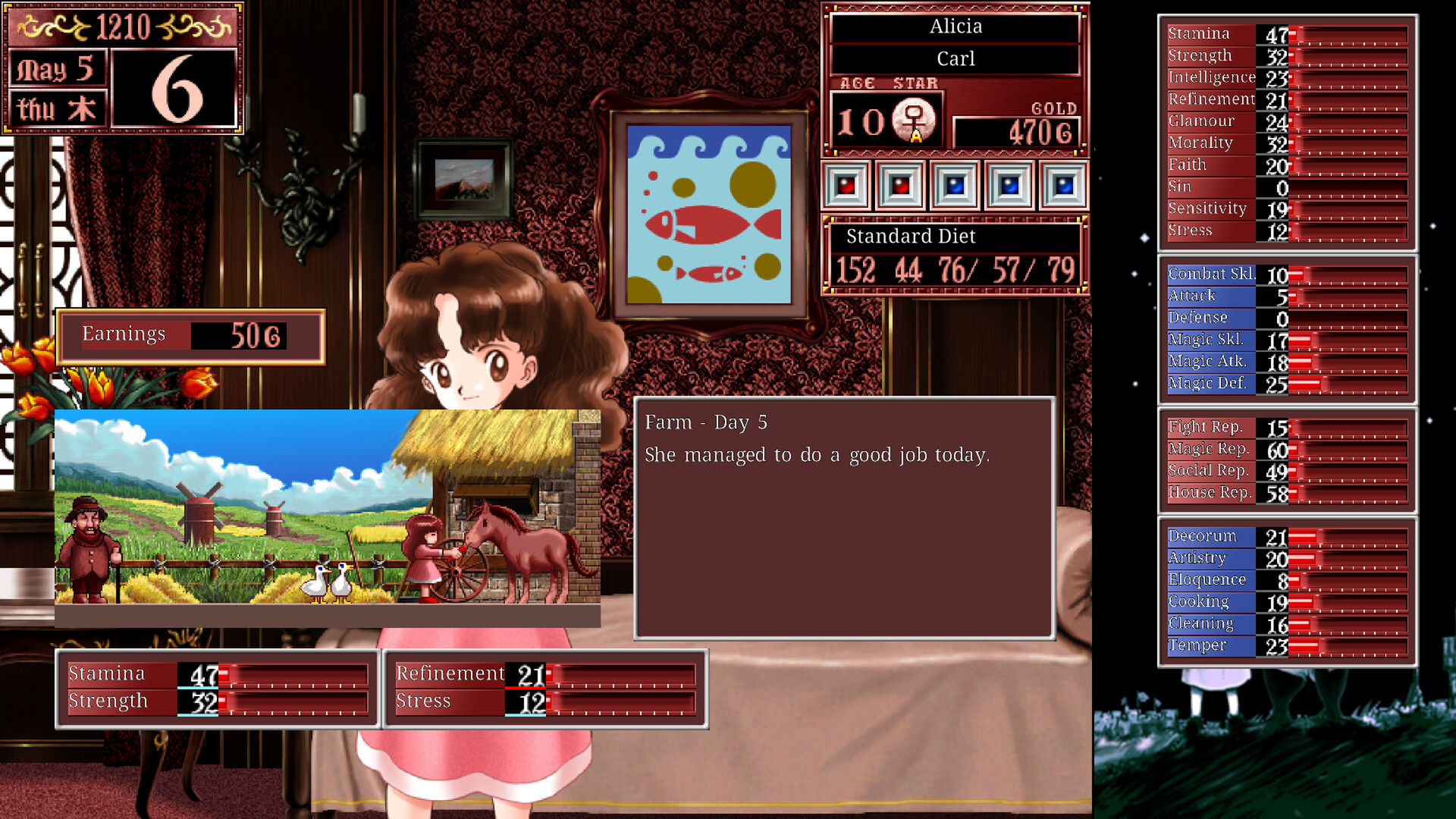 Princess Maker 2 Regeneration Screenshot 2