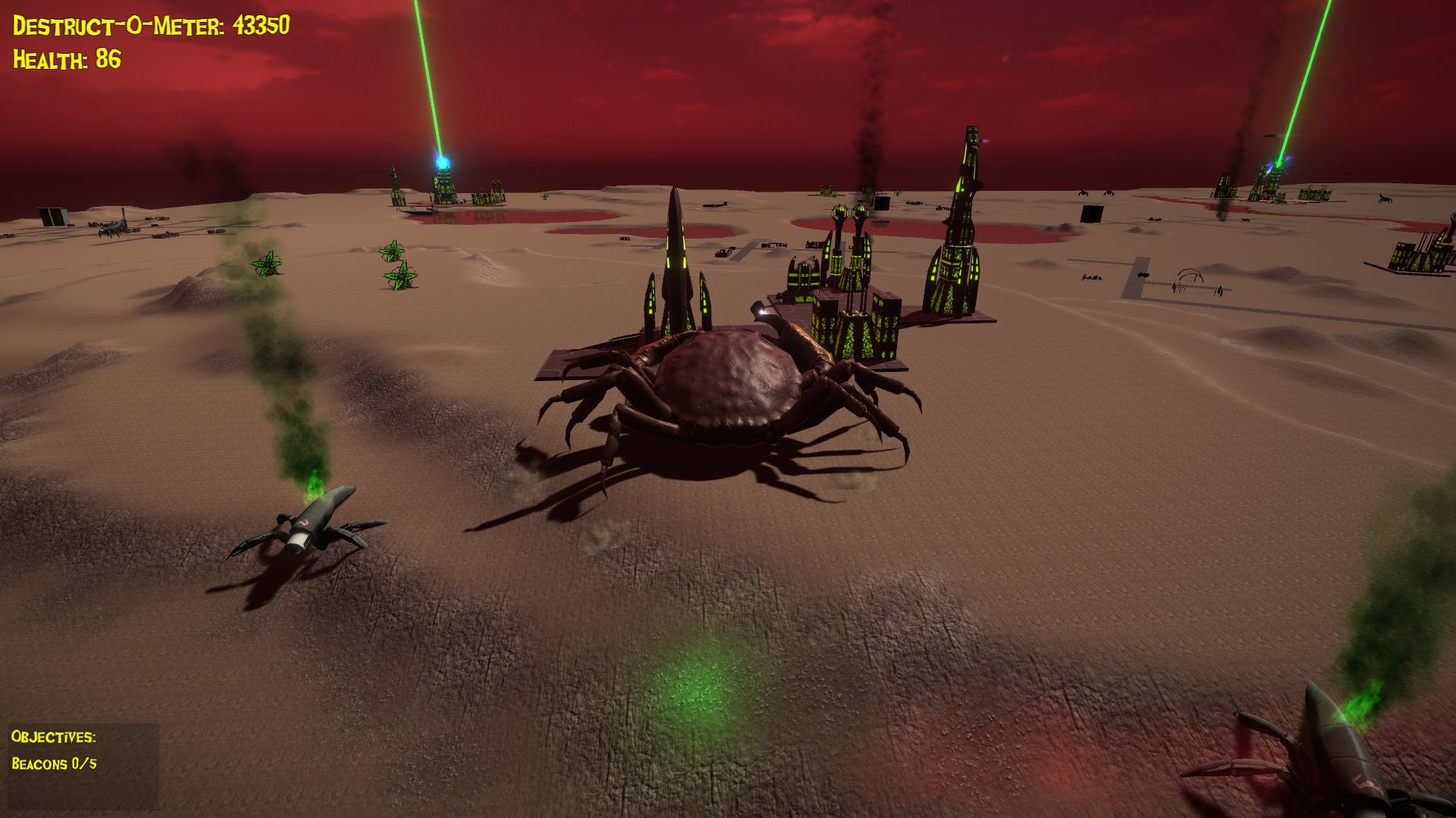 Attack of the Giant Crab Screenshot 2