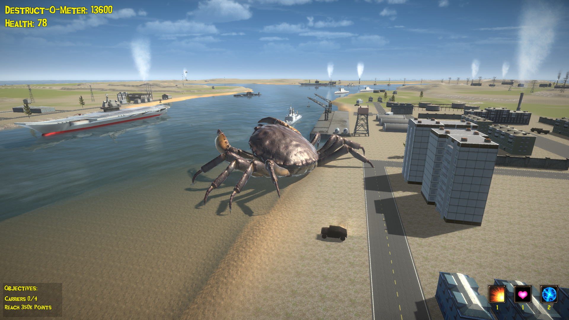 Attack of the Giant Crab Screenshot 4