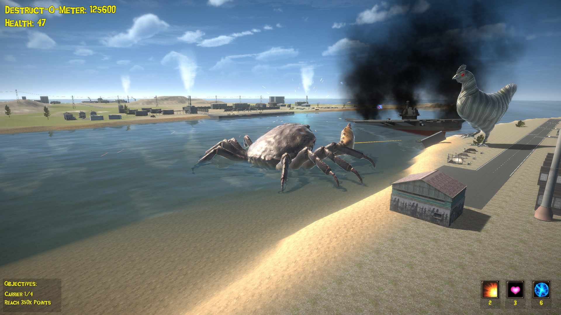 Attack of the Giant Crab Screenshot 0