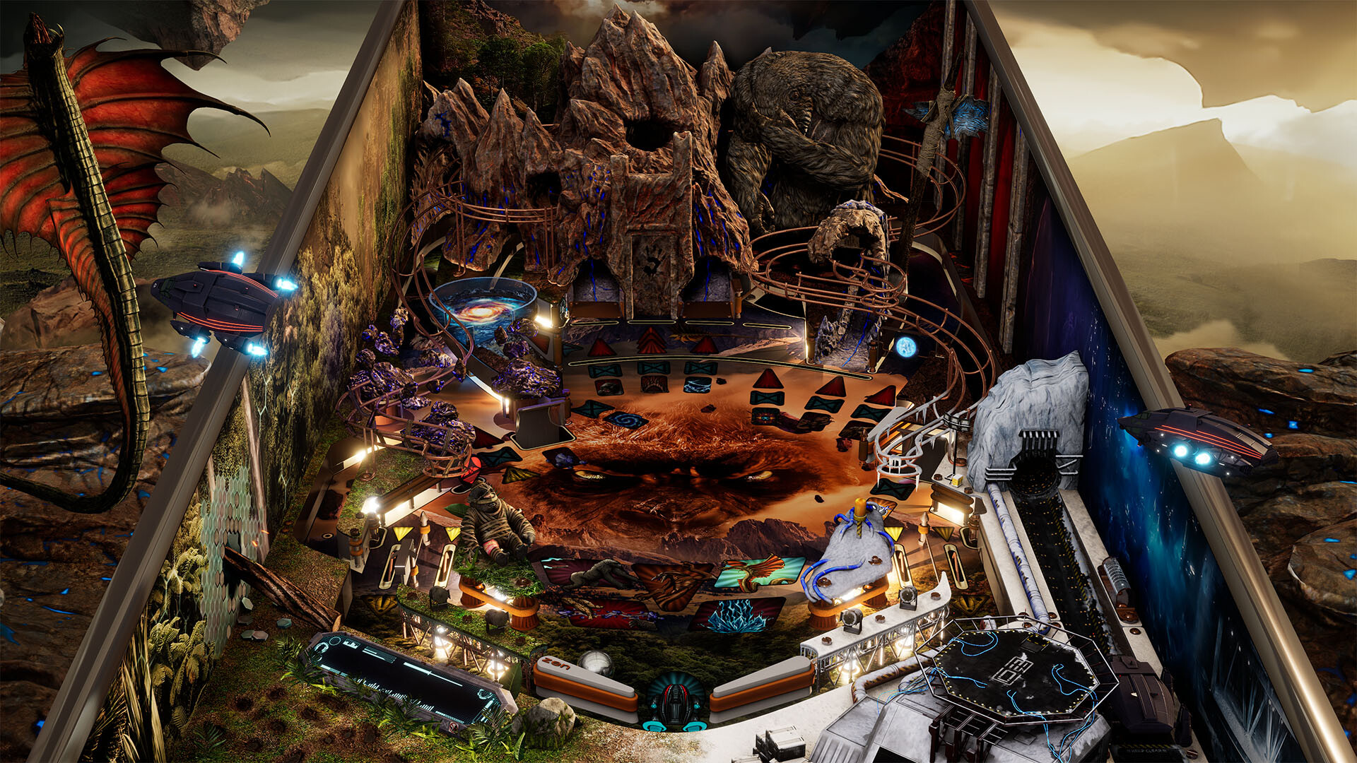 Pinball FX - Godzilla vs. Kong Pinball Pack Screenshot 1