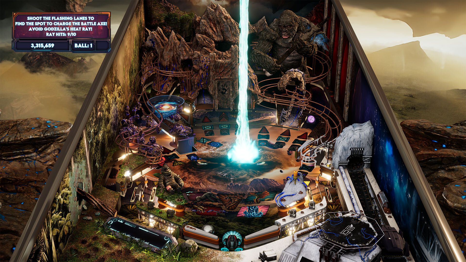 Pinball FX - Godzilla vs. Kong Pinball Pack Screenshot 0