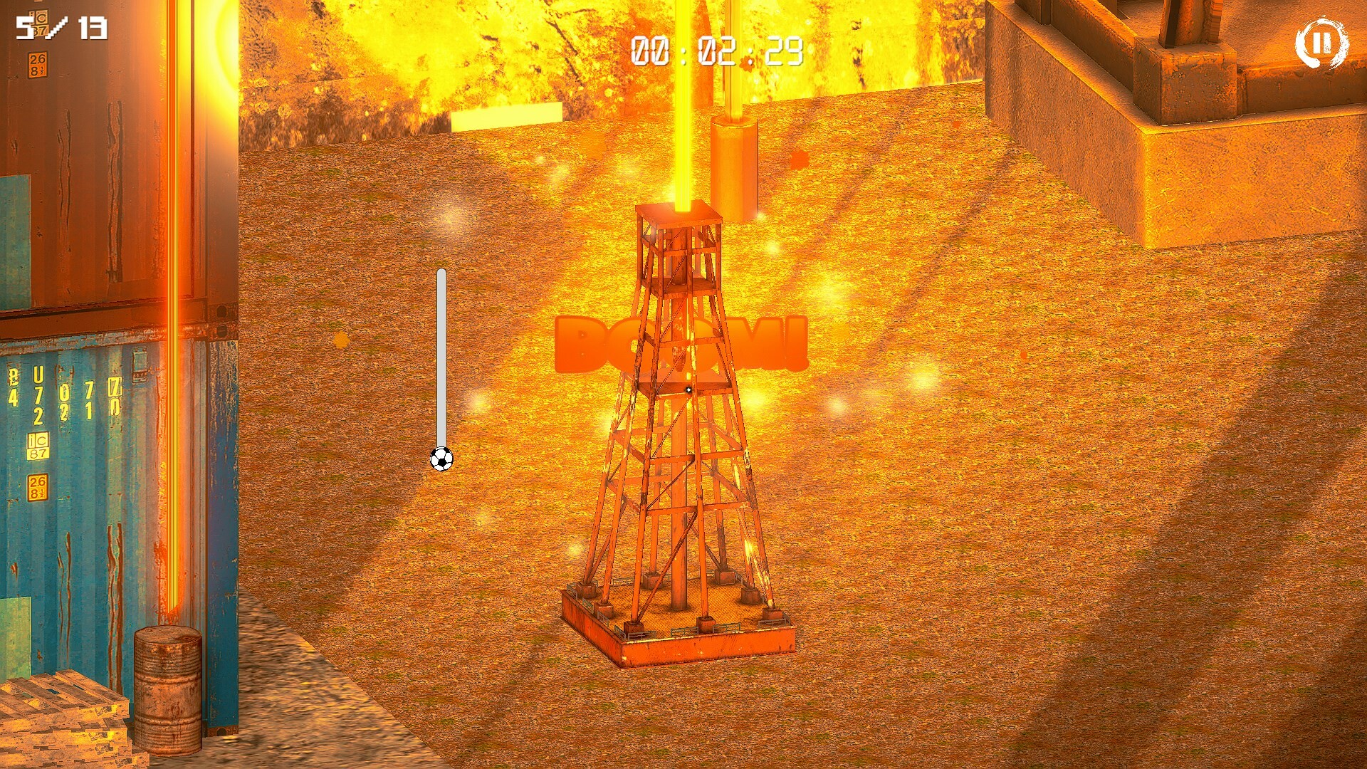 ROOM FOOTBALL - Abandoned Factory Screenshot 1