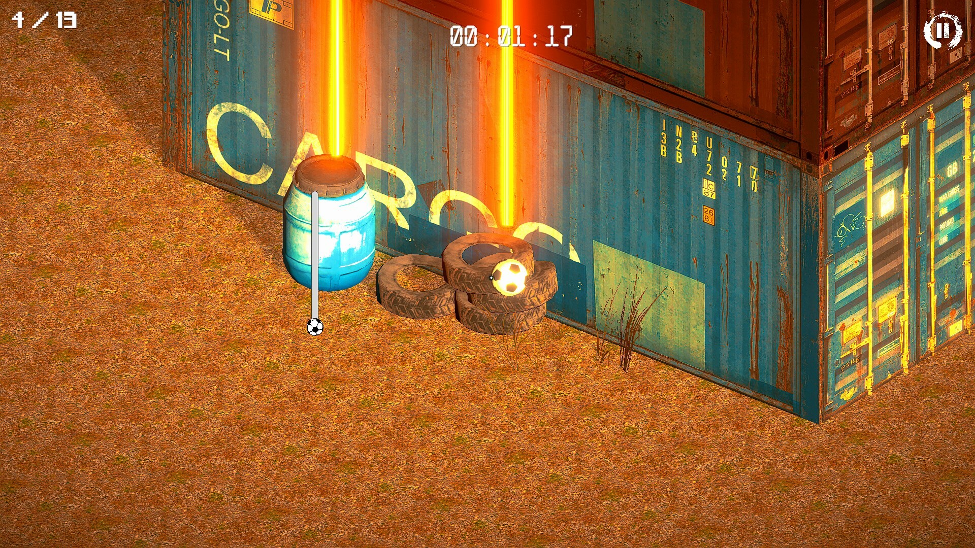 ROOM FOOTBALL - Abandoned Factory Screenshot 3