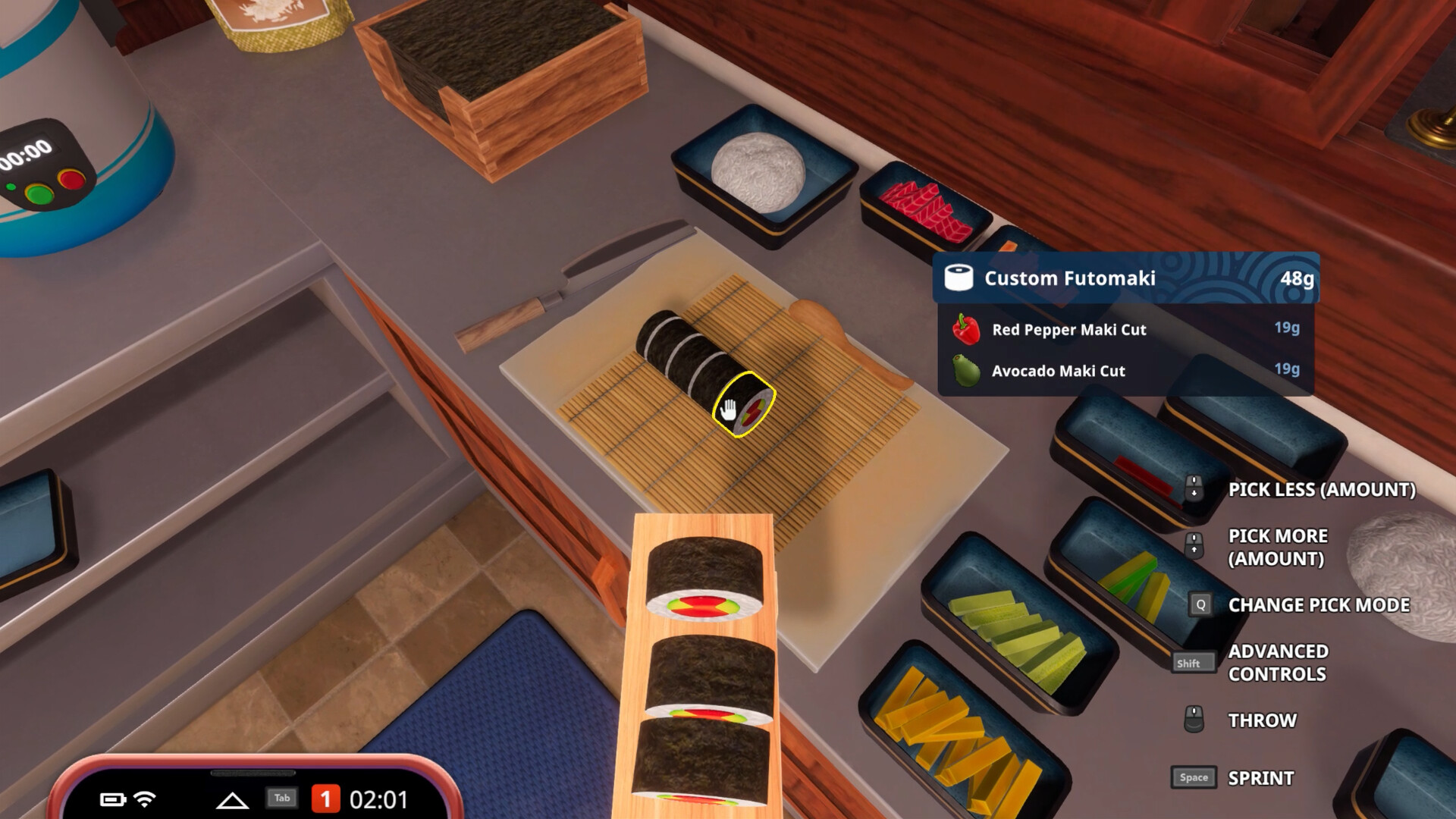 Cooking Simulator - Sushi Screenshot 1