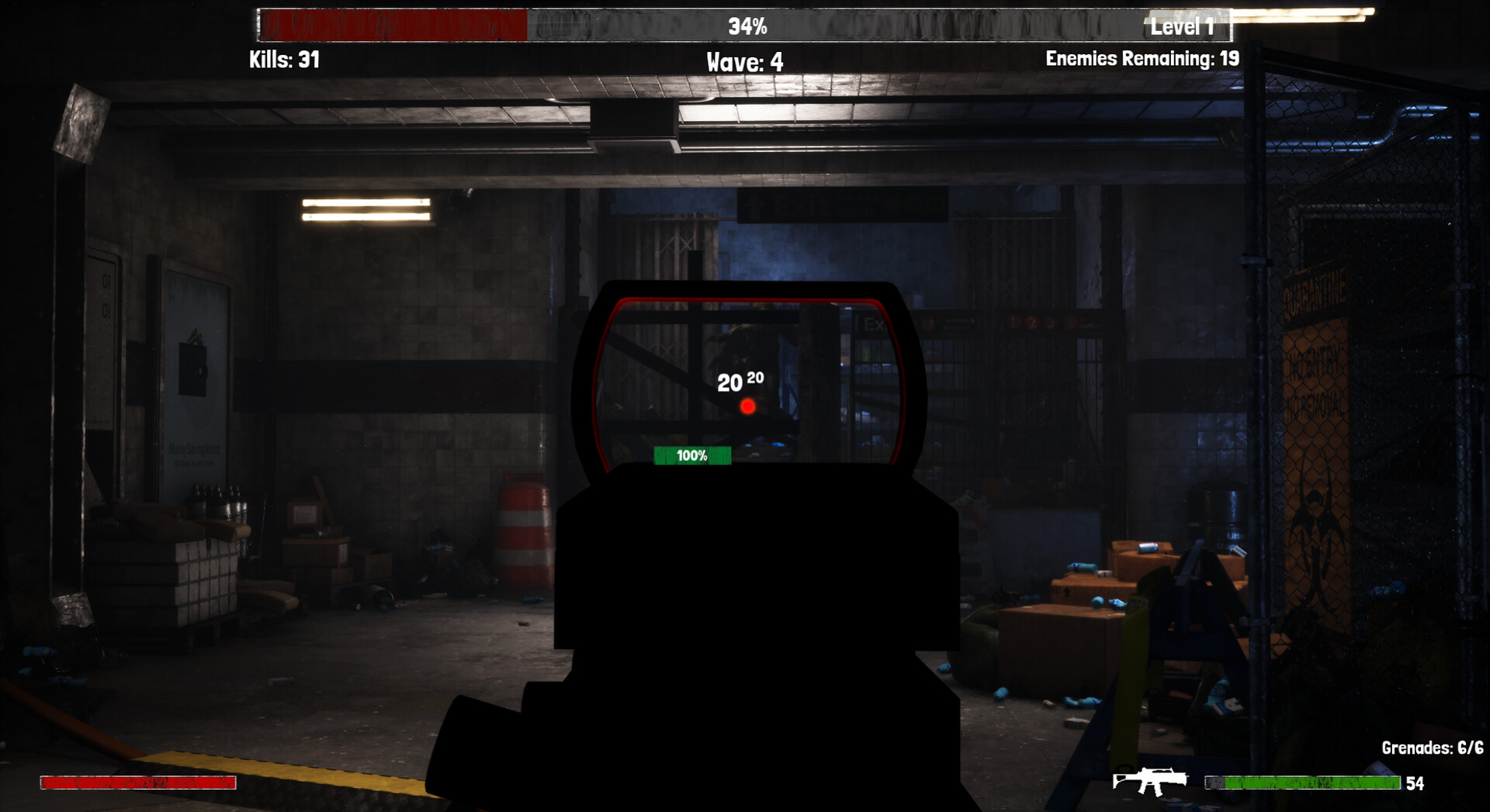 Zombie Demolition: Infinite Zombie Shooter Screenshot 2