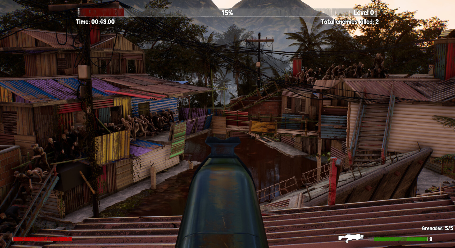 Zombie Demolition: Infinite Zombie Shooter Screenshot 1