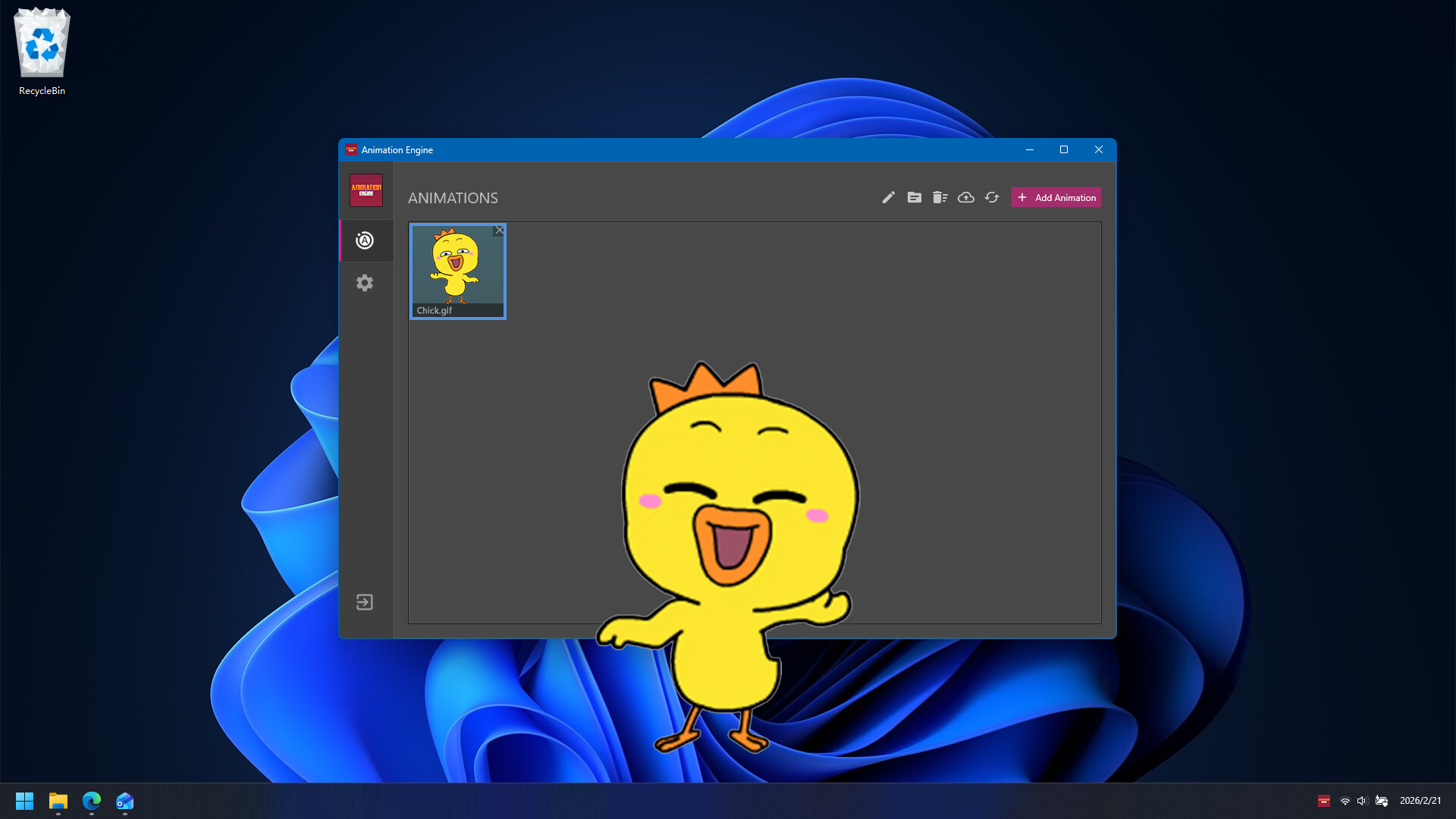 Animation Engine Screenshot 4