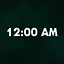 12:00 AM icon