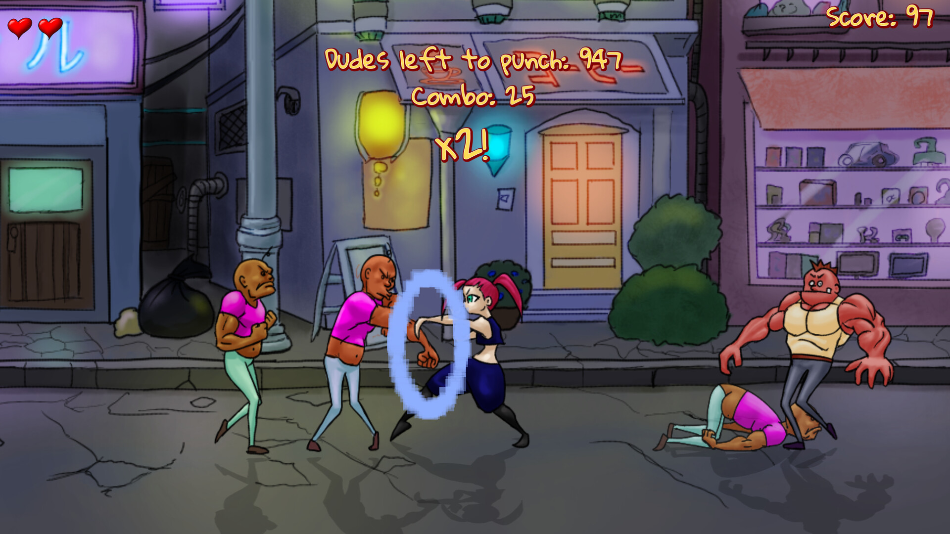 Punch 1000 Dudes Screenshot 1
