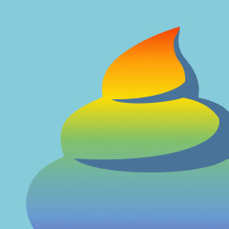 Try the rainbow icon