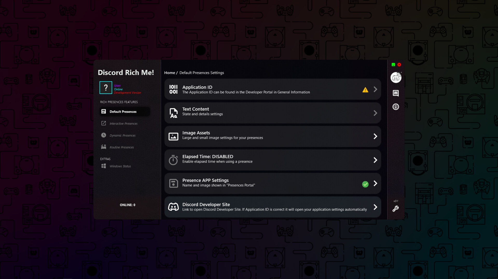 Discord Rich Me! Engine Screenshot 6