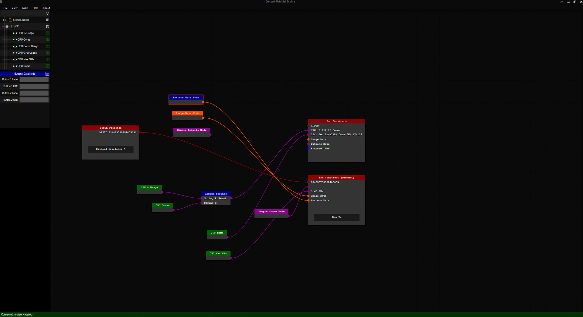 Discord Rich Me! Engine Screenshot 3