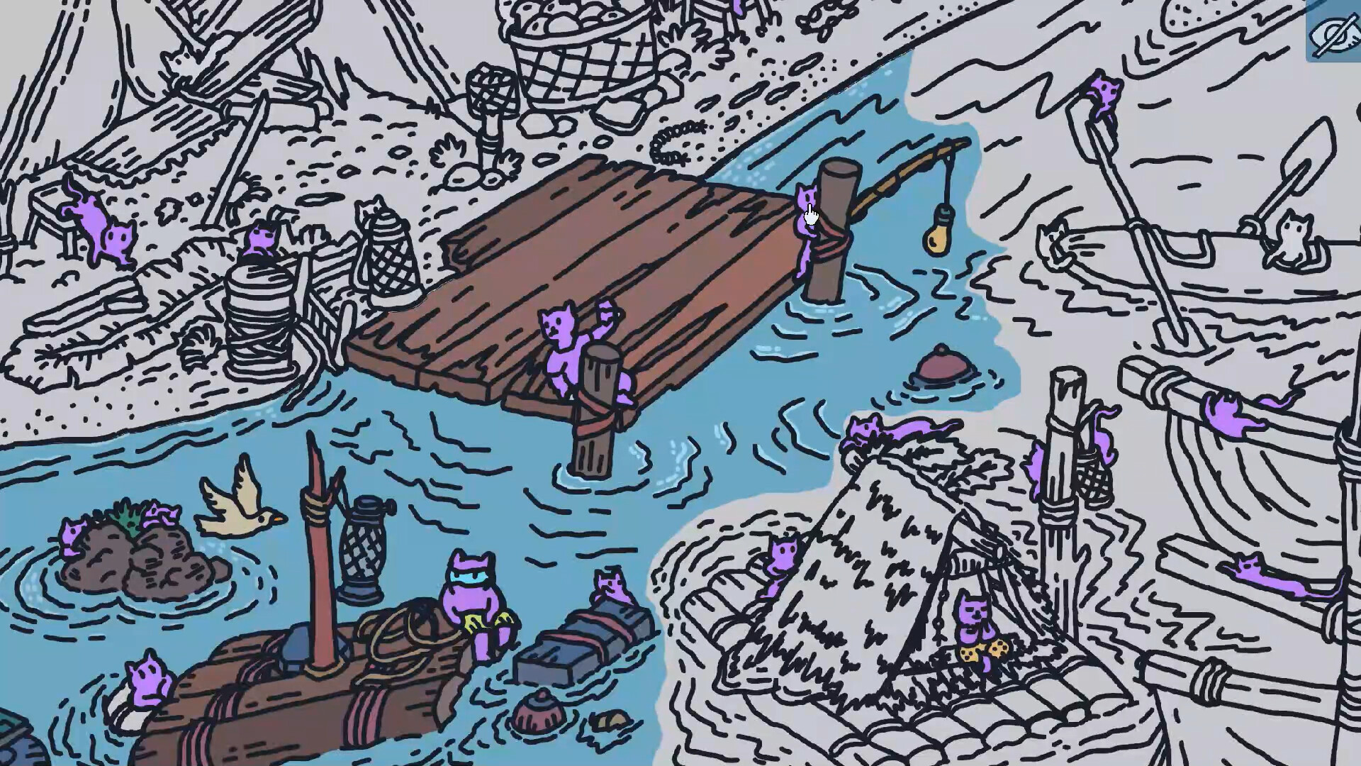 Hidden Cats In White Sand Village Screenshot 3