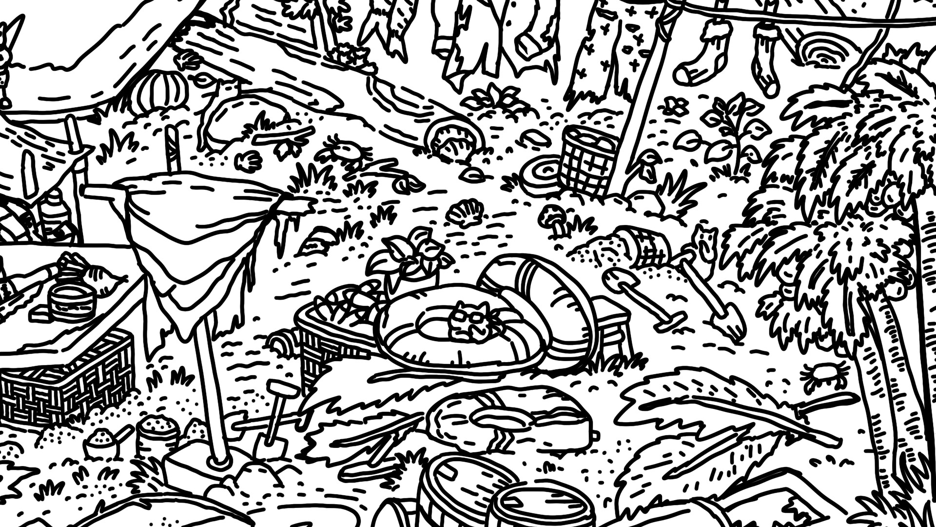 Hidden Cats In White Sand Village Screenshot 4