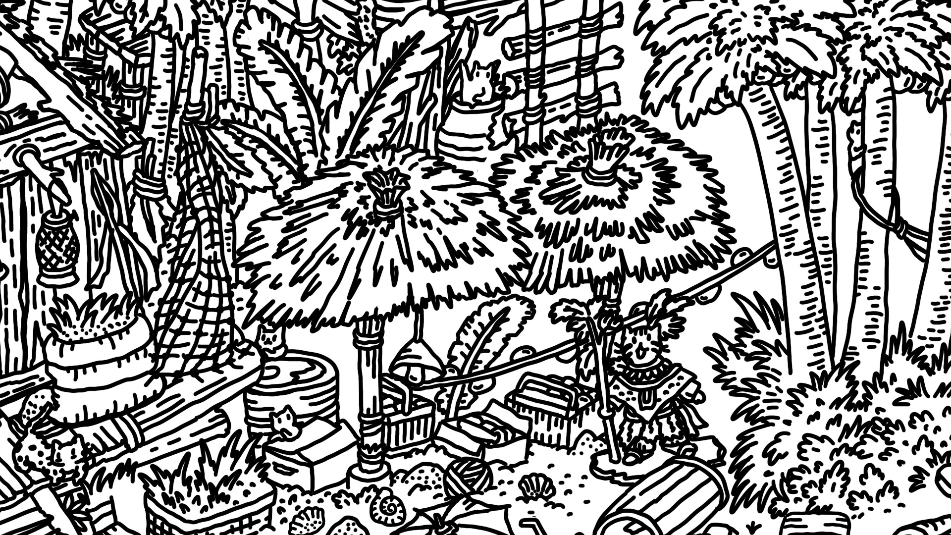 Hidden Cats In White Sand Village Screenshot 7