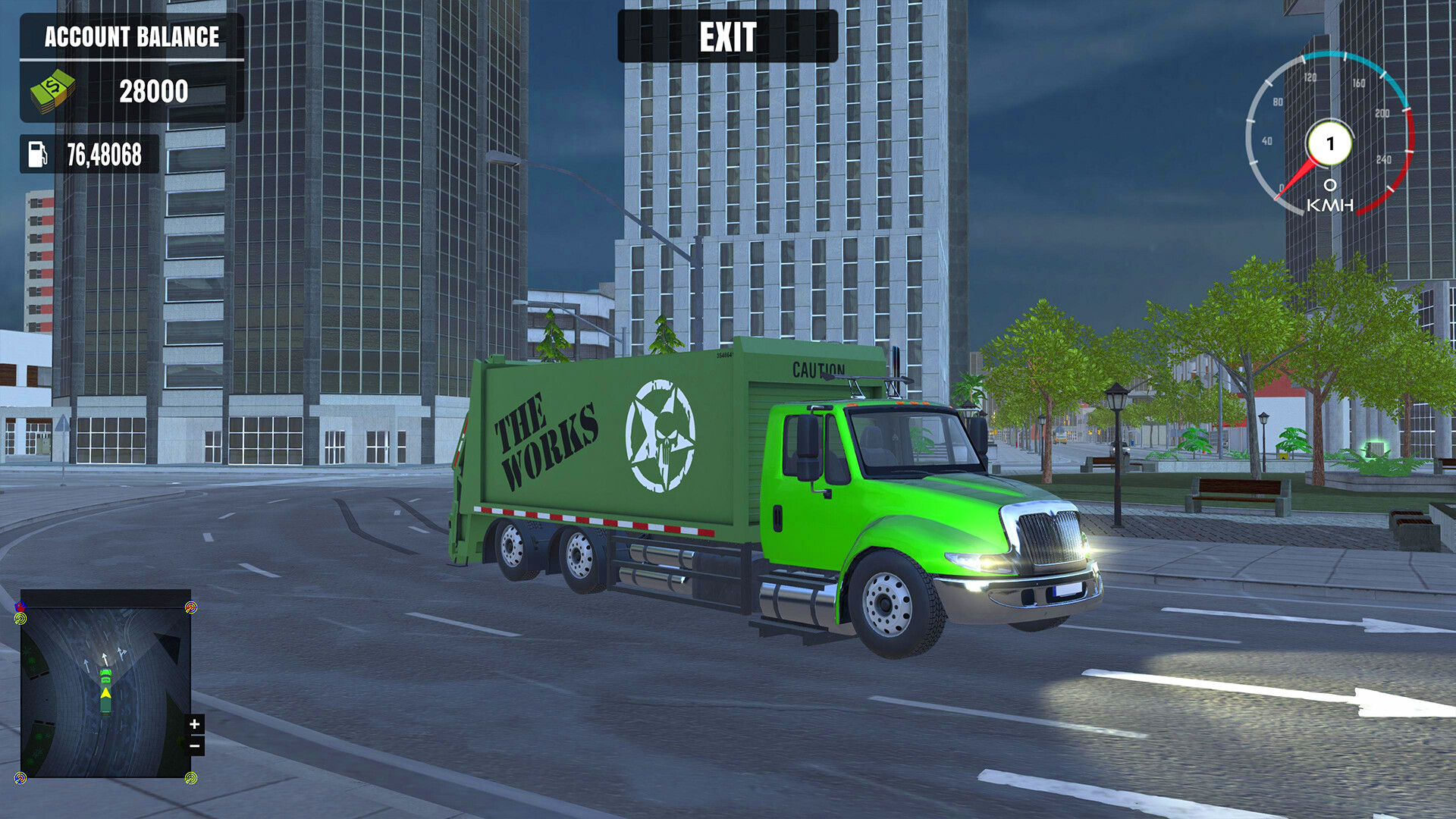 Garbage Truck Driving Simulator Screenshot 4