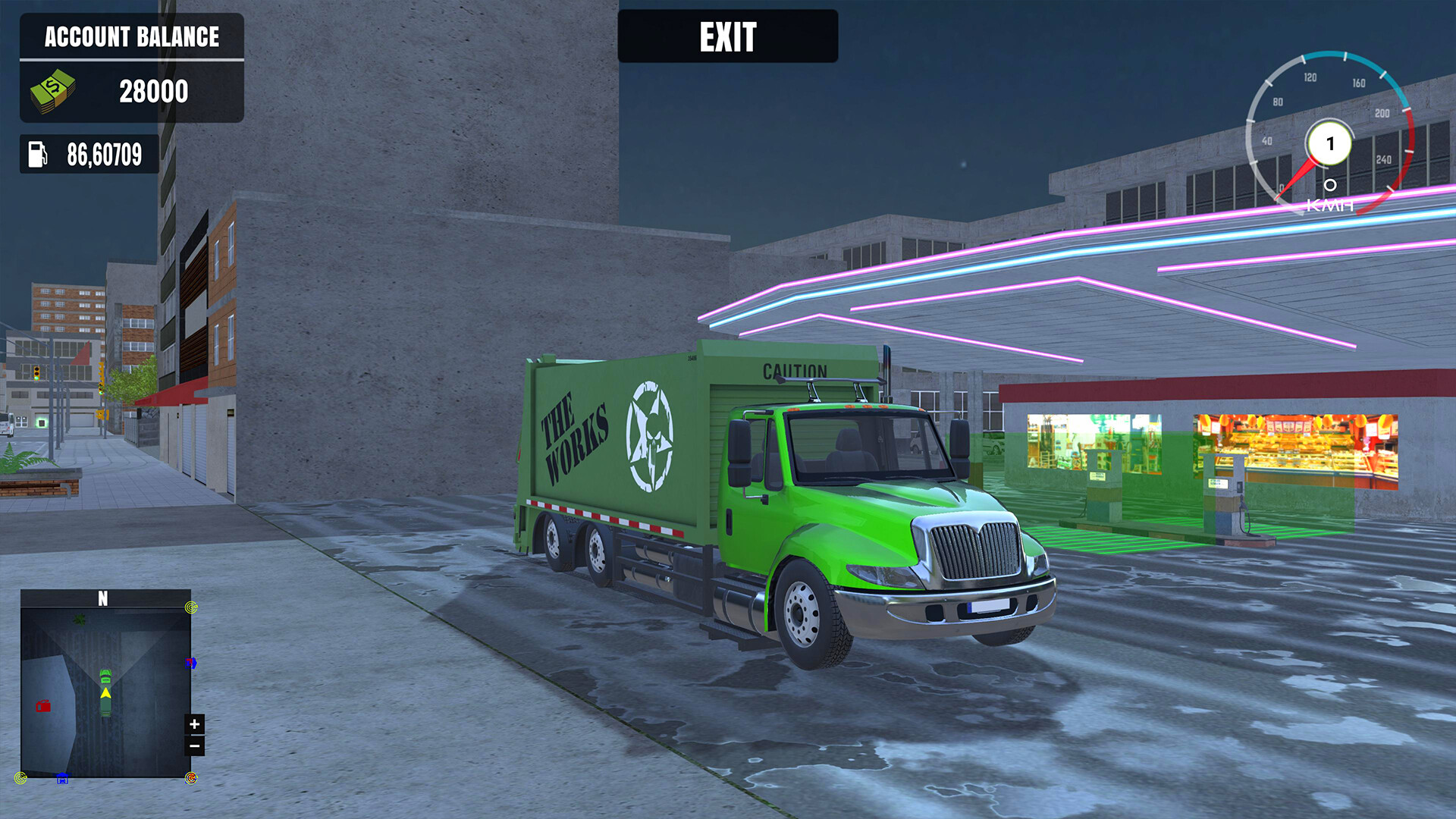 Garbage Truck Driving Simulator Screenshot 3