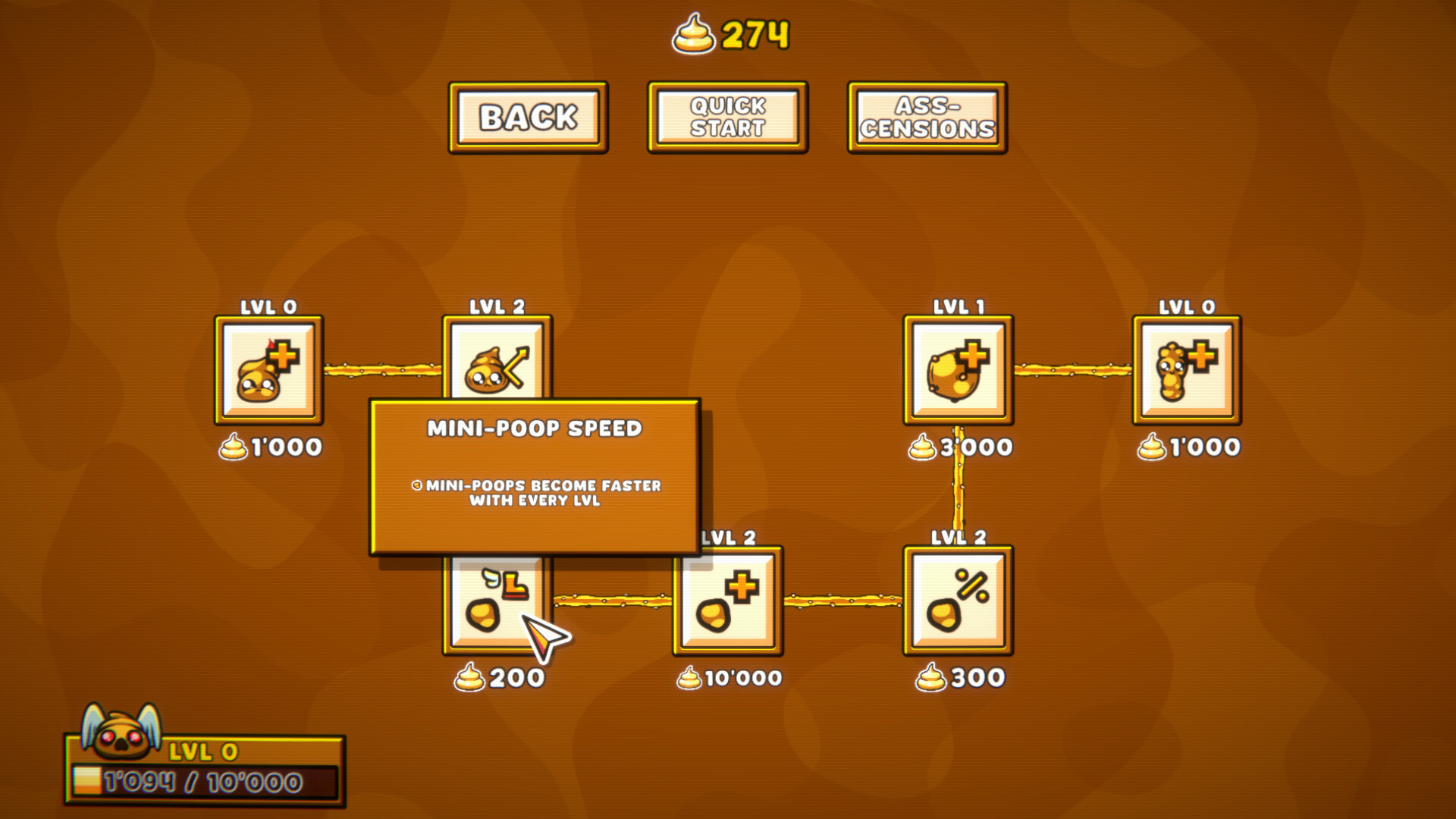 Excremental Game Demo Screenshot 1