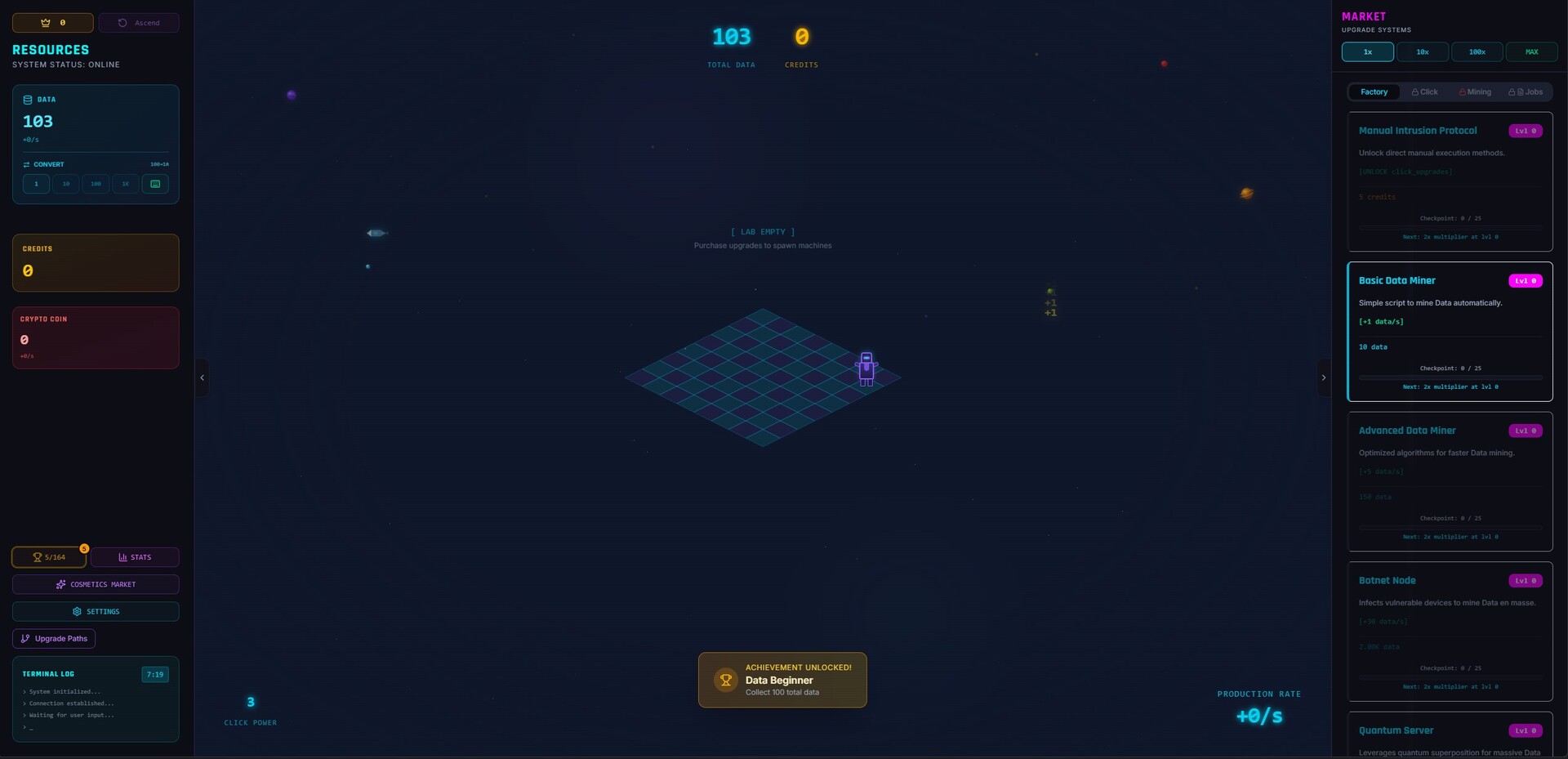 DataFall Screenshot 0