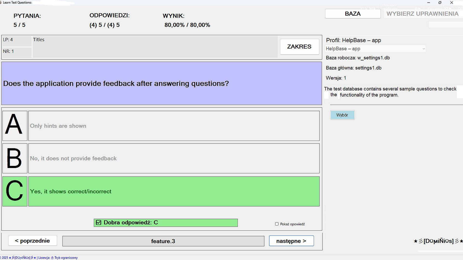 LearnTestQuestions Screenshot 4