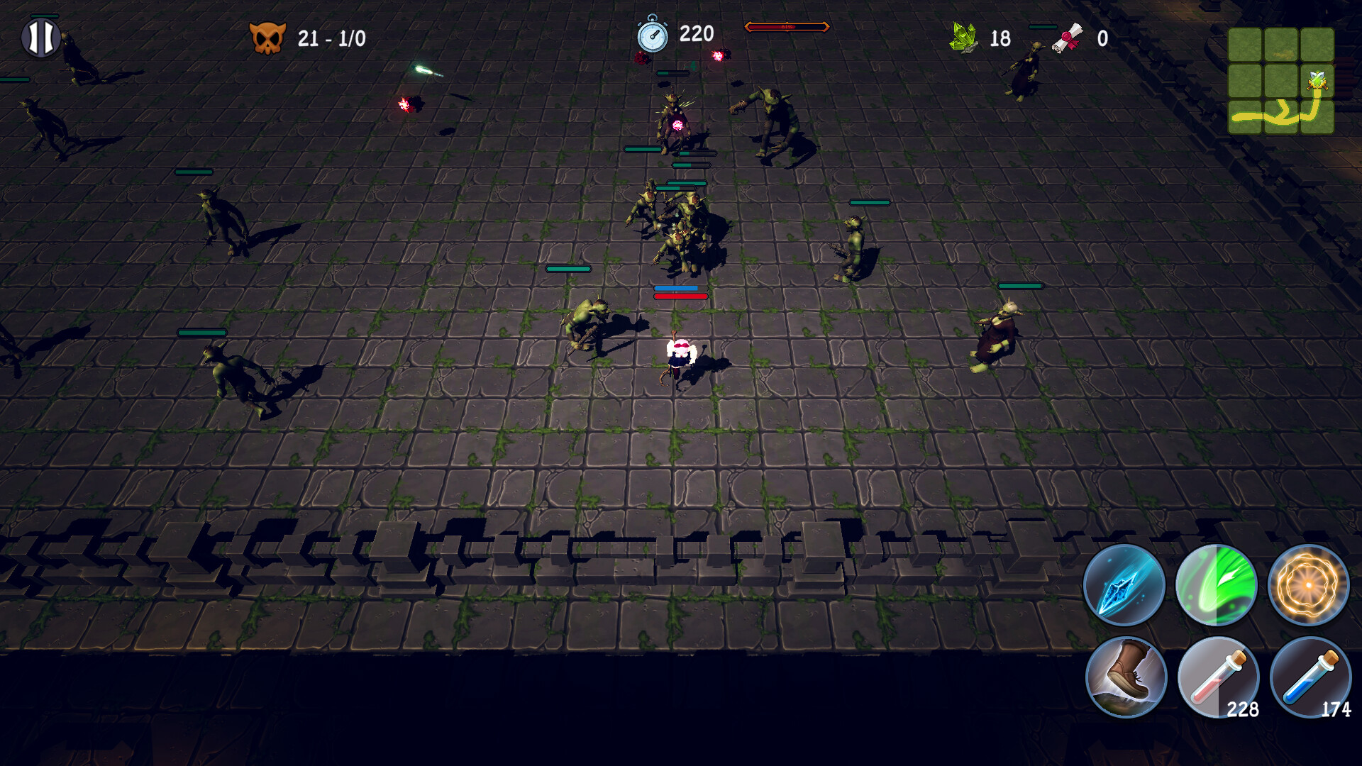 Dark Chronicles:Reawakening of Evil Screenshot 2