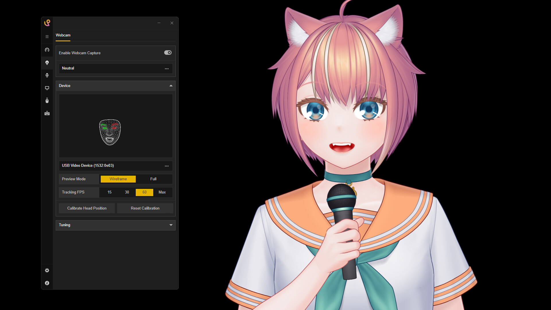 Puppetstring VTuber Tracking Screenshot 0