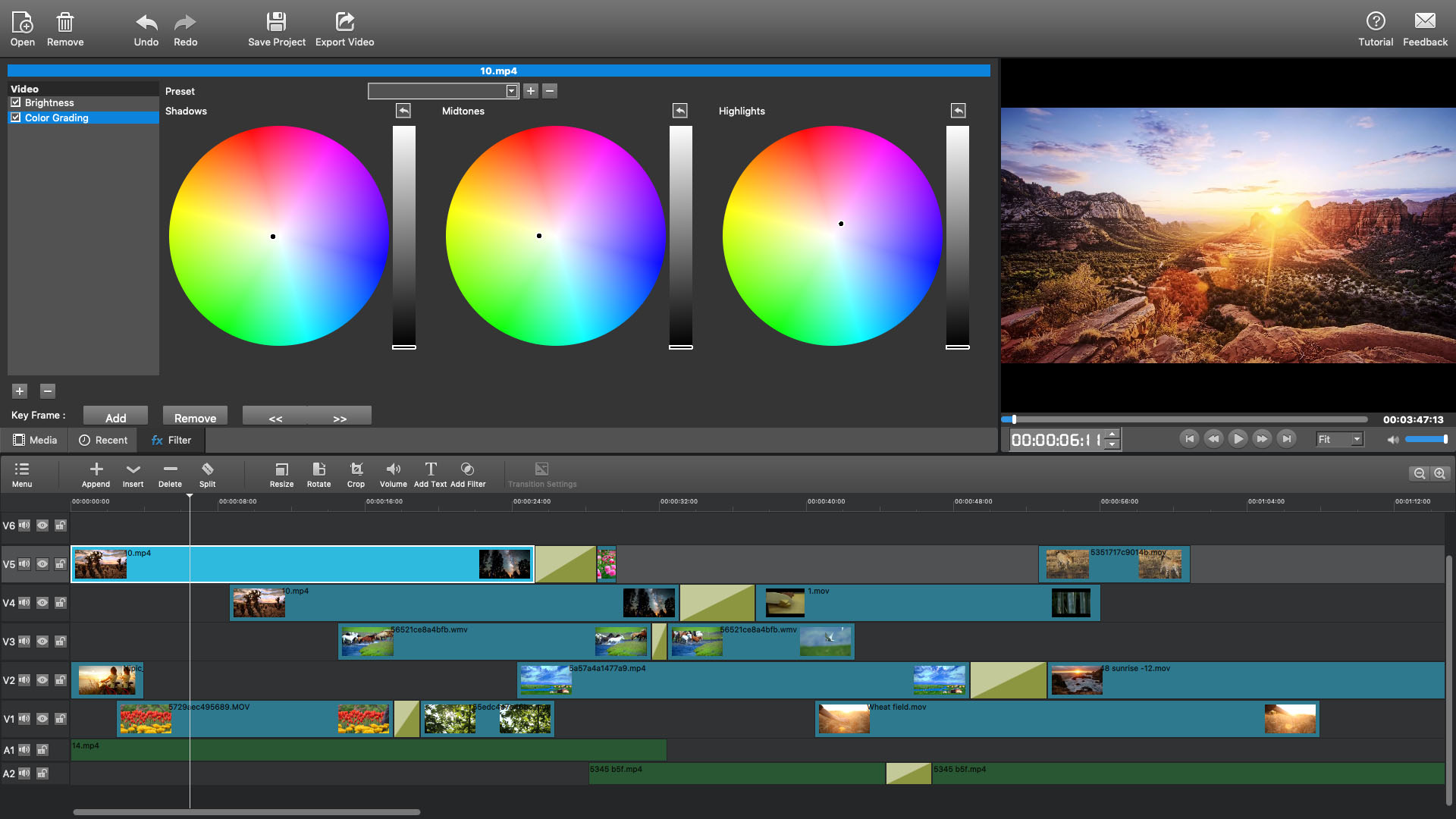 MovieMator Video Editor Pro - Movie Maker, Video Editing Software Screenshot 0