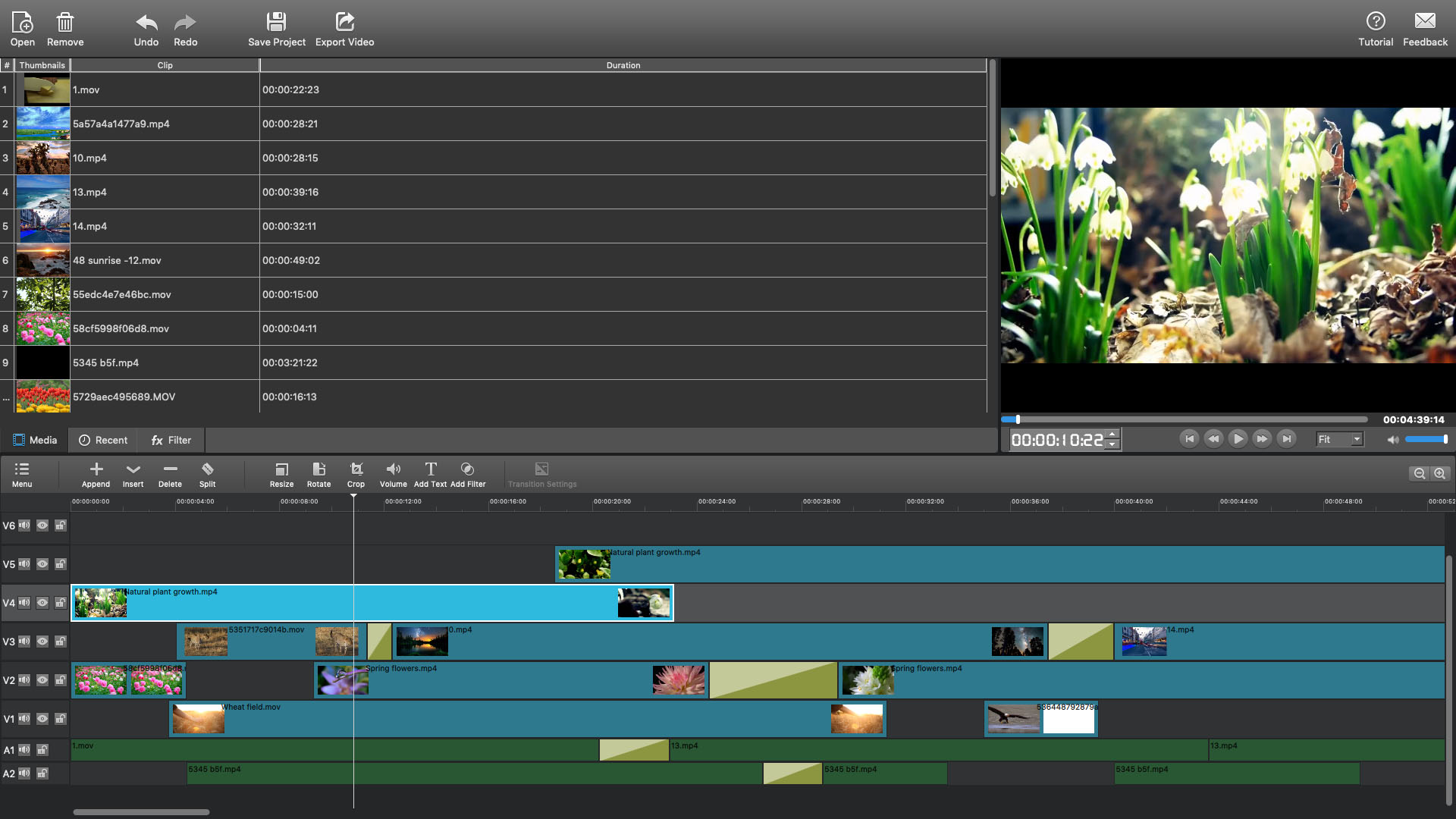 MovieMator Video Editor Pro - Movie Maker, Video Editing Software Screenshot 1