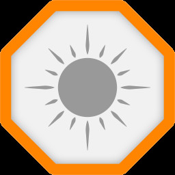 Sun icon