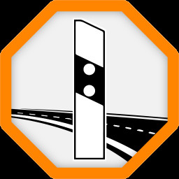 Delineator left icon