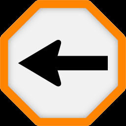 Turn left icon