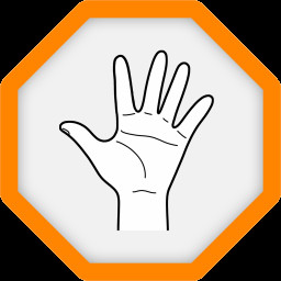Hand icon
