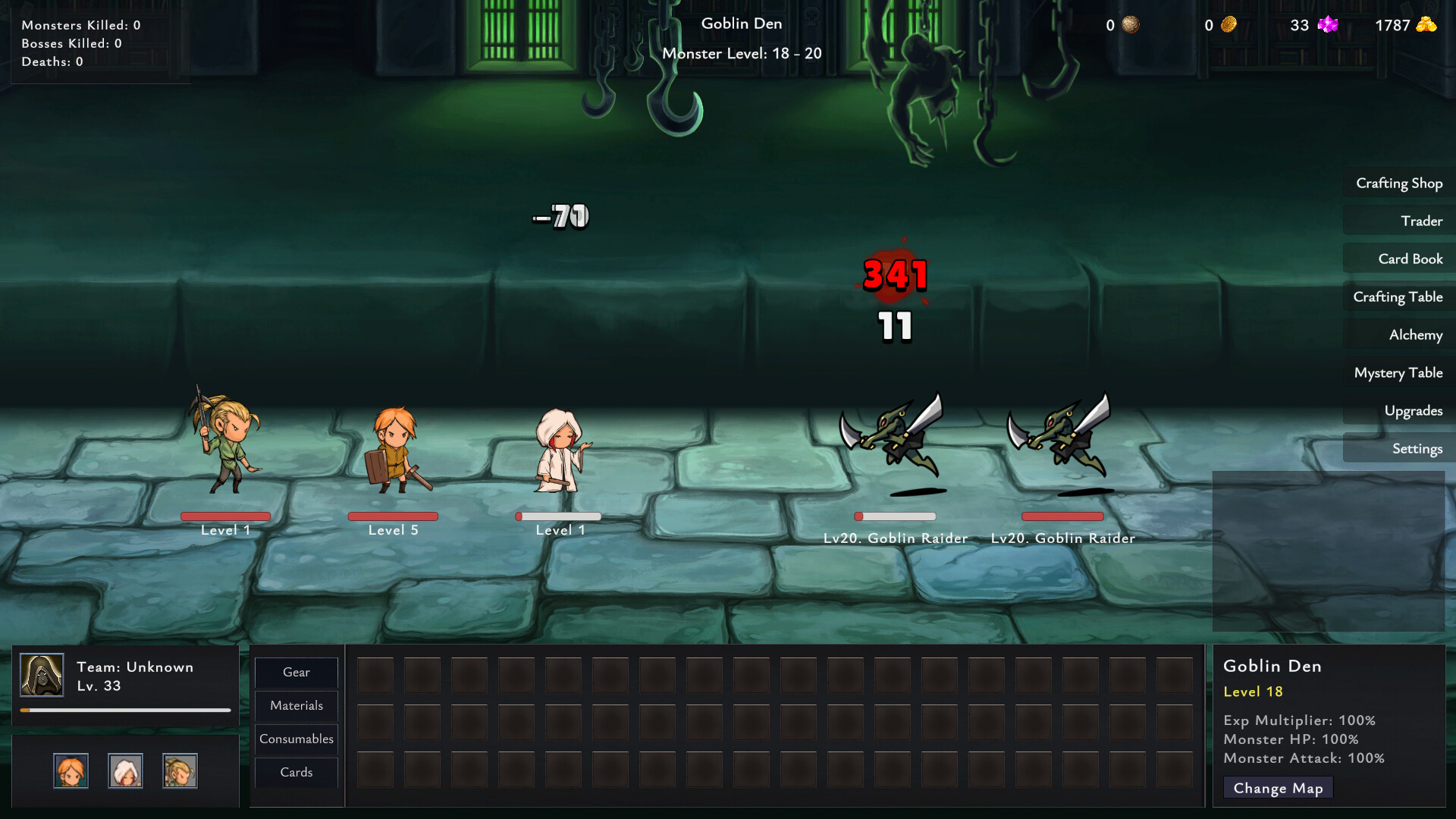 Treasure Hunter: Idle RPG Screenshot 1