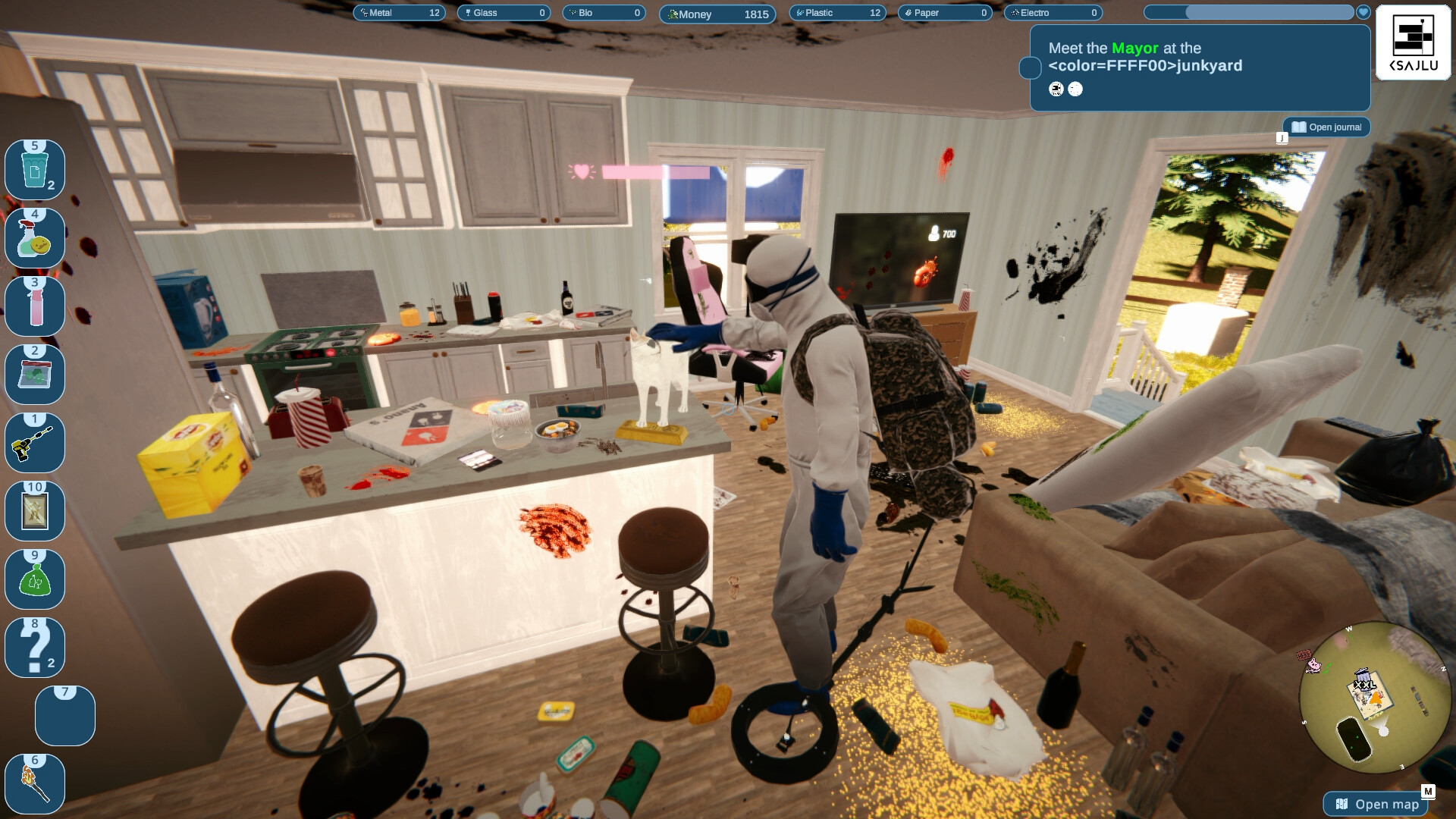 Purrrifiers: Cleaning Chaos – Cats & Goofylike Co-op Screenshot 3