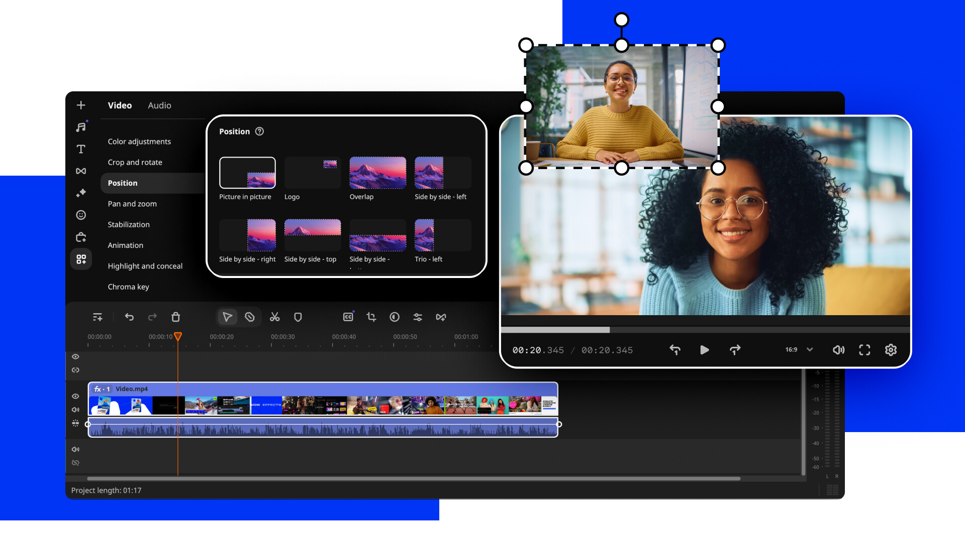 Movavi Video Editor 2025 Screenshot 1
