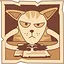 Best negotiator with cats icon
