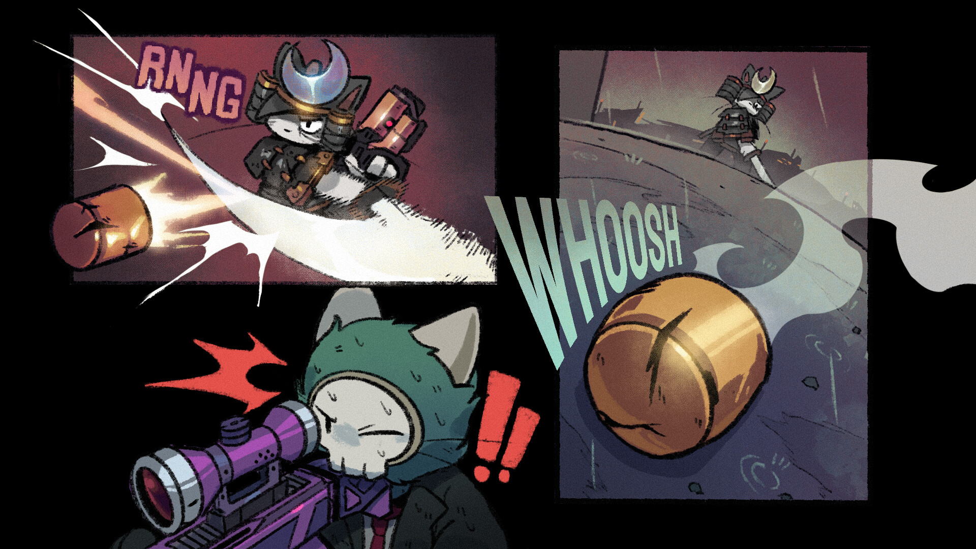 Sa[meow]rai: Silverwing Stray Screenshot 0