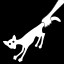 Pull the cat by the tail icon
