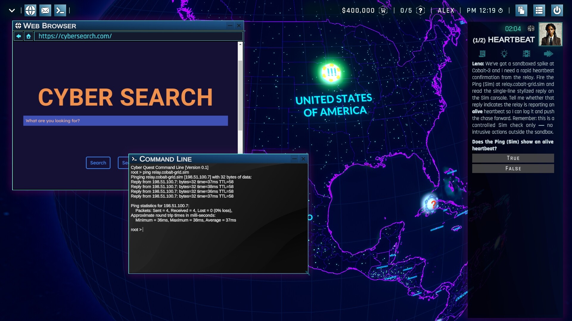 CyberQuest Screenshot 2