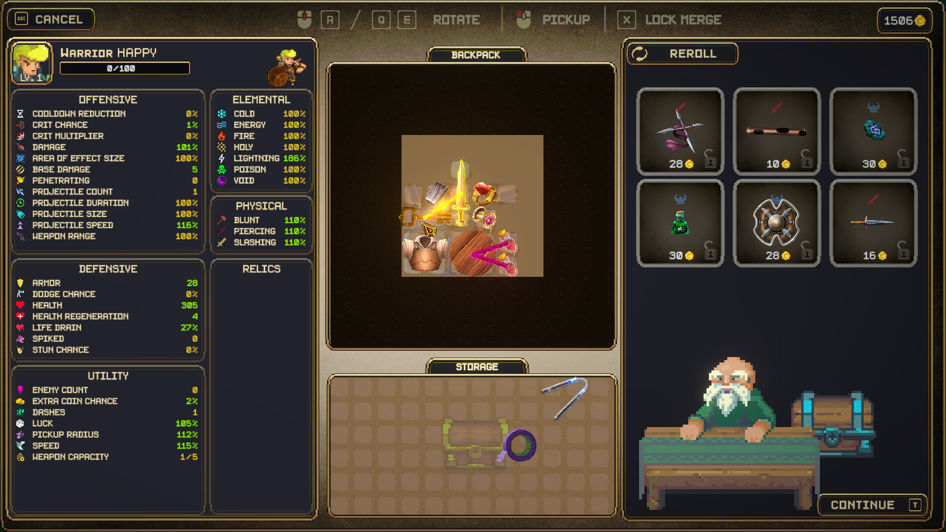 Backpack Survivors Screenshot 1