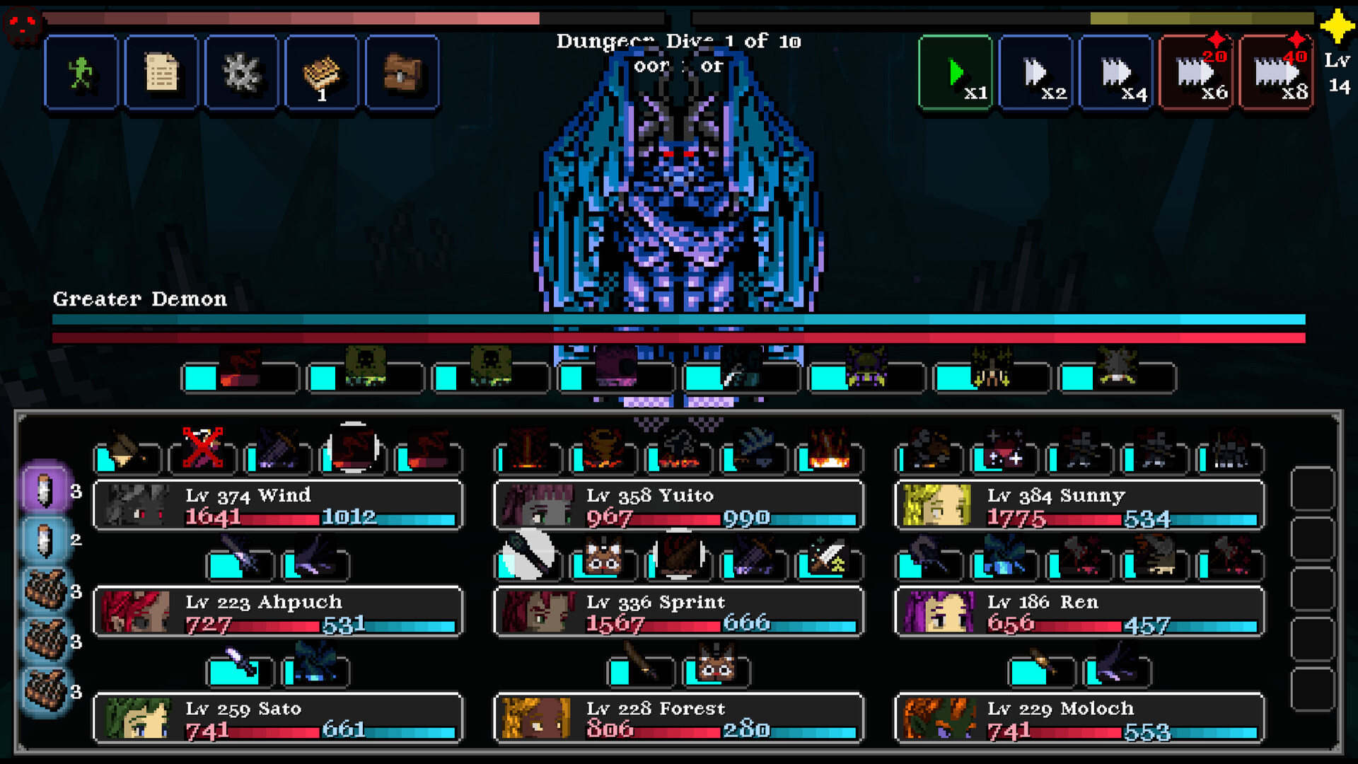 Legends of Dragaea: Idle Dungeons Screenshot 0