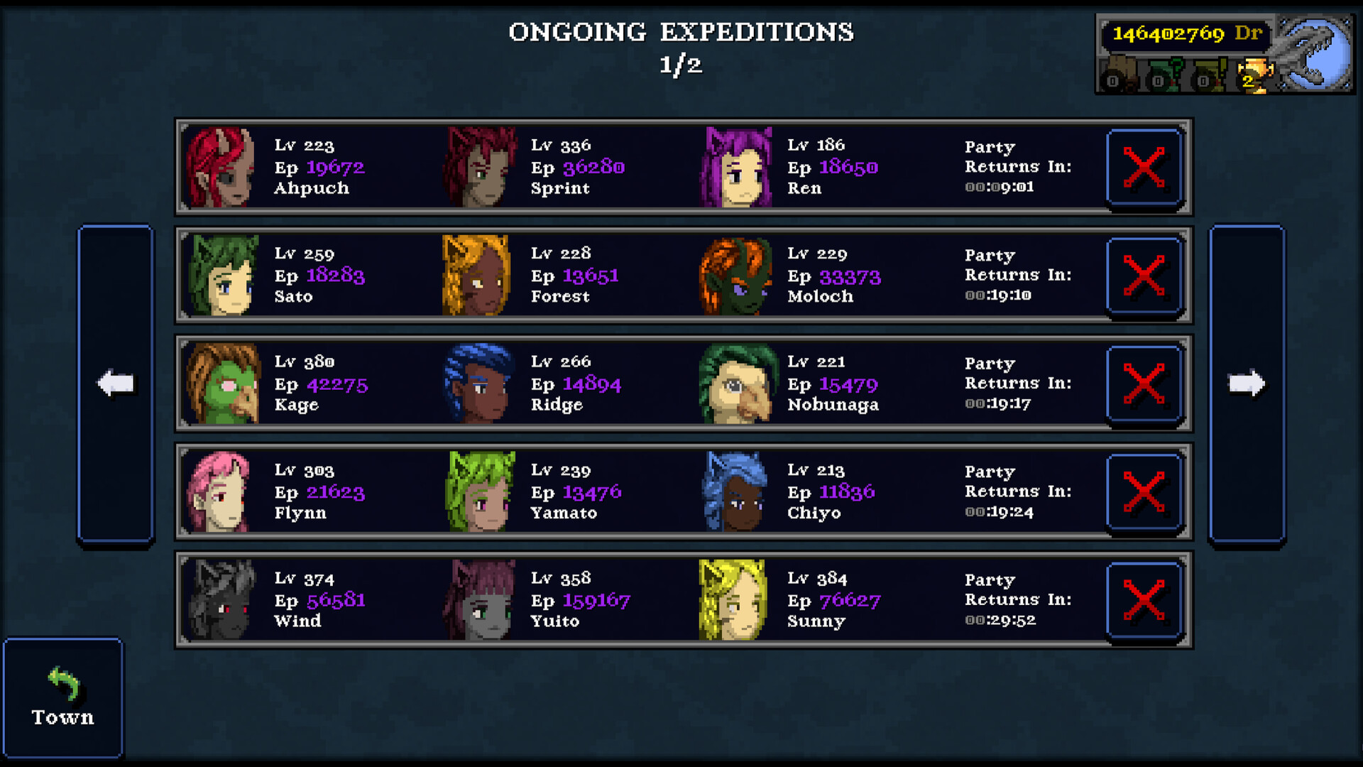 Legends of Dragaea: Idle Dungeons Screenshot 6