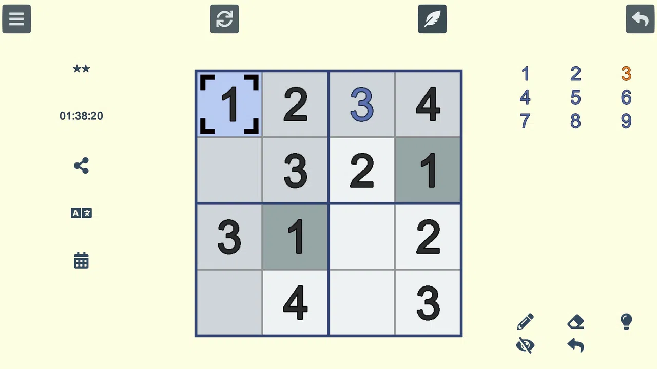 Sudoku Screenshot 1