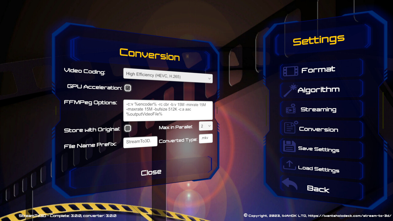 Stream to 3D Screenshot 3