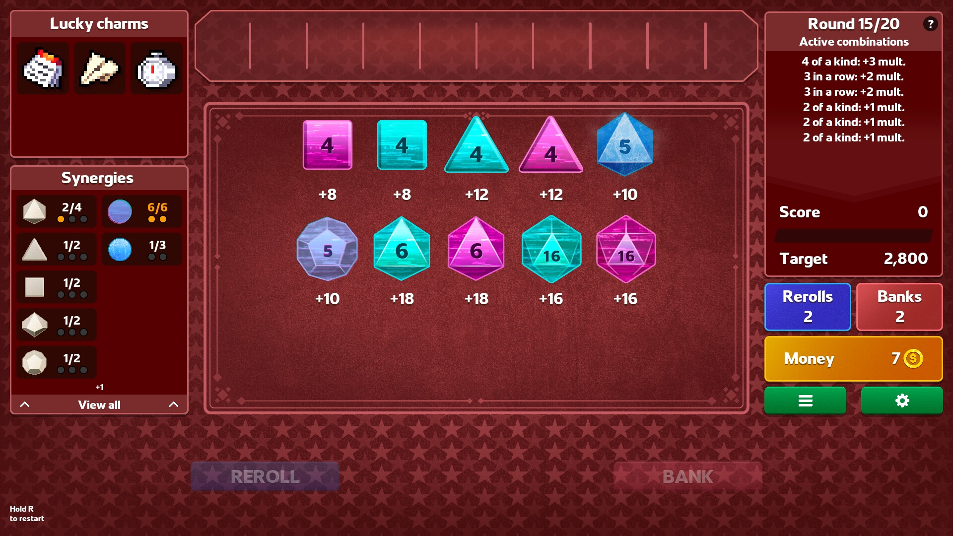 Dice Dice Baby Demo Screenshot 4