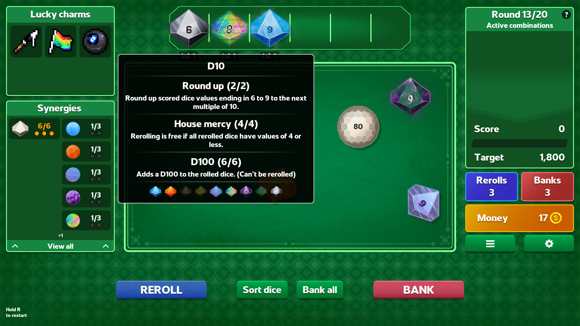Dice Dice Baby Demo Screenshot 5