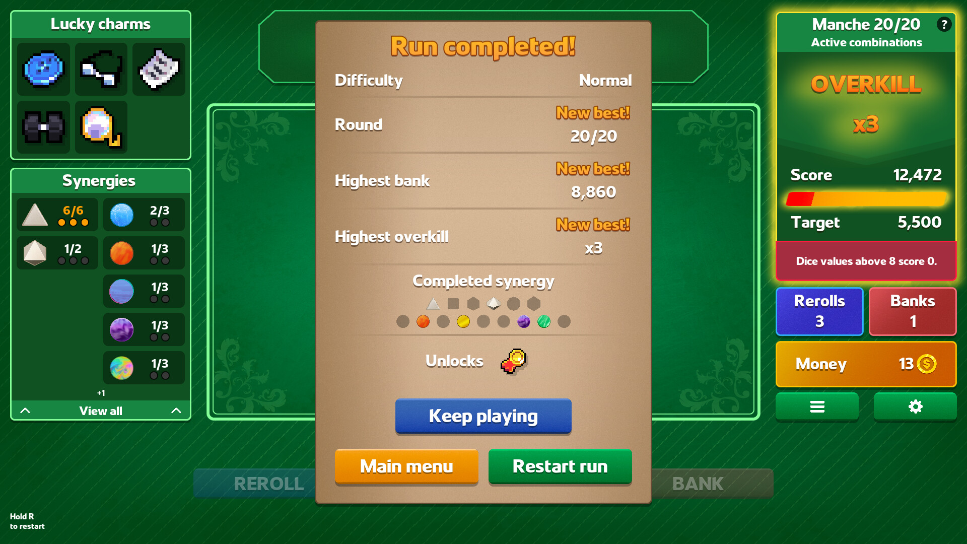 Dice Dice Baby Demo Screenshot 10