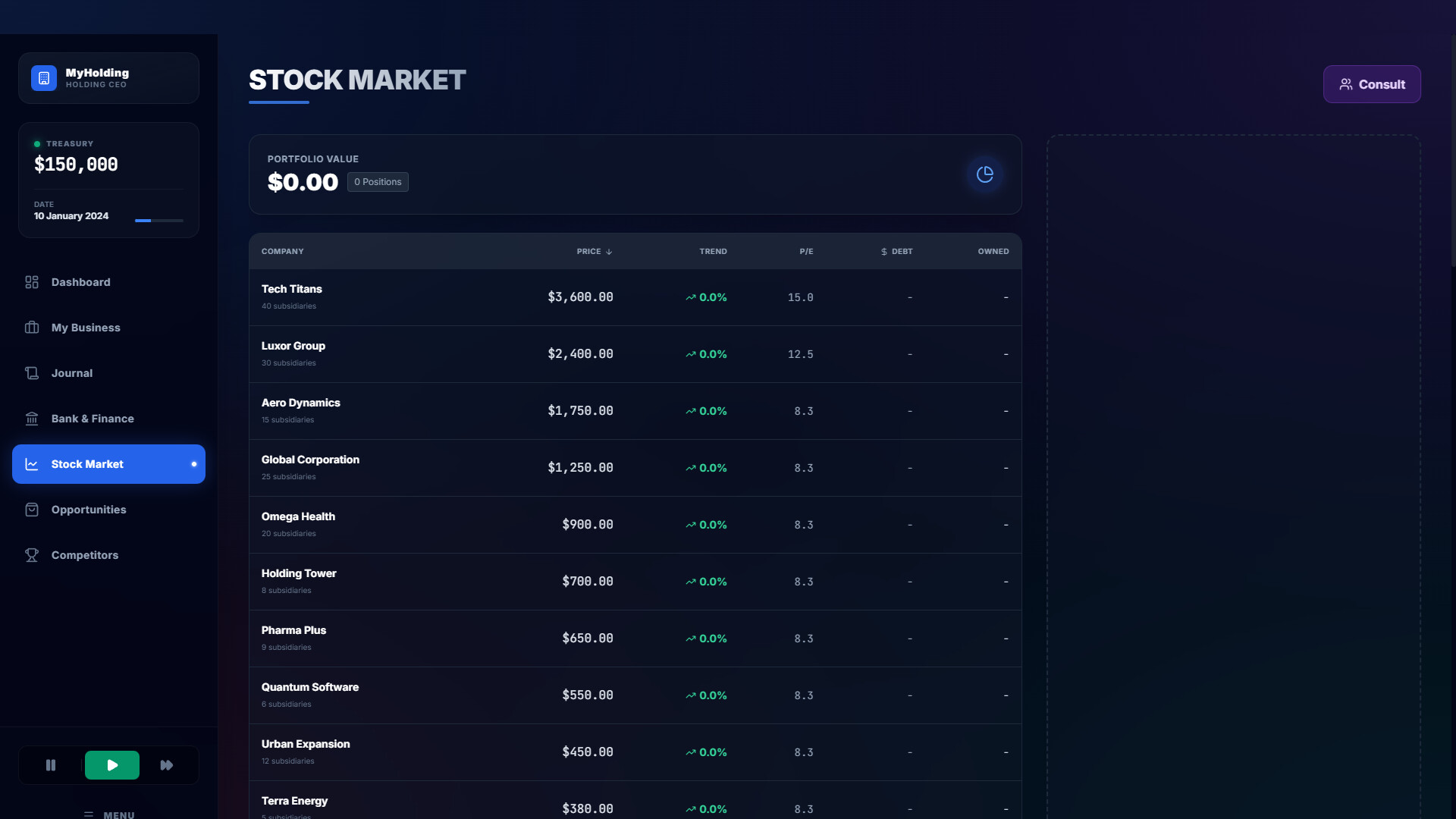 Global Business Tycoon Screenshot 1